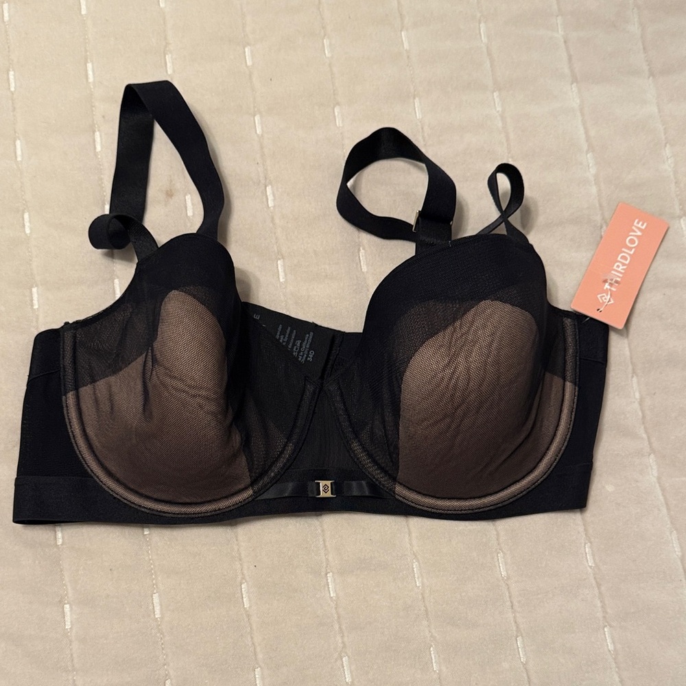 Third Love Ombré Mesh Bra